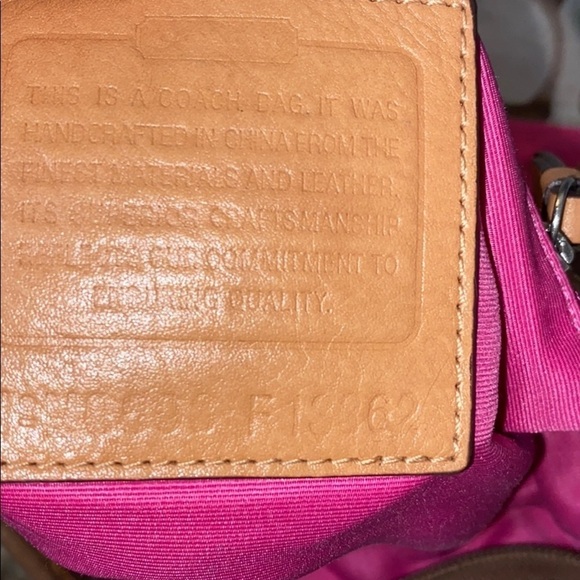 COACH SIGNATURE RUGBY DUFFLE BAG #13362 - Picture 9 of 10